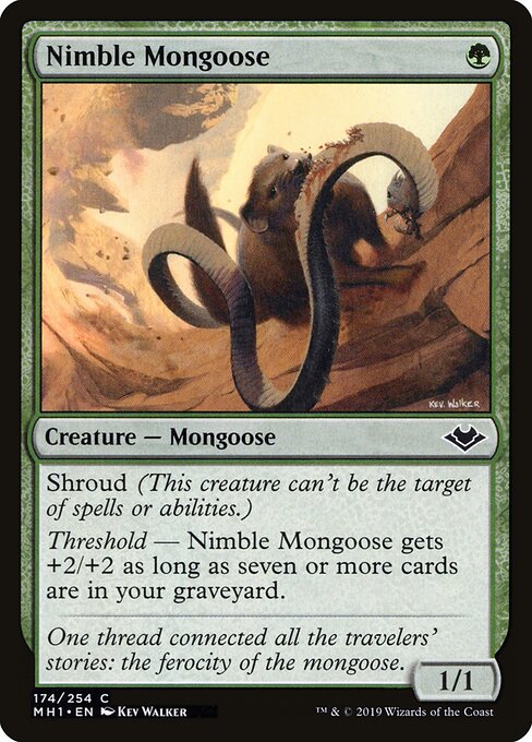 Modern Horizons - 174 - Nimble Mongoose - Common