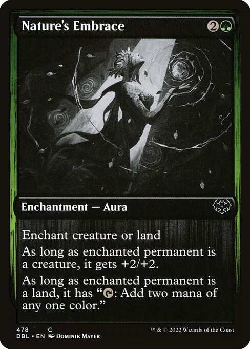 Innistrad: Double Feature - 478 - Nature's Embrace - Common
