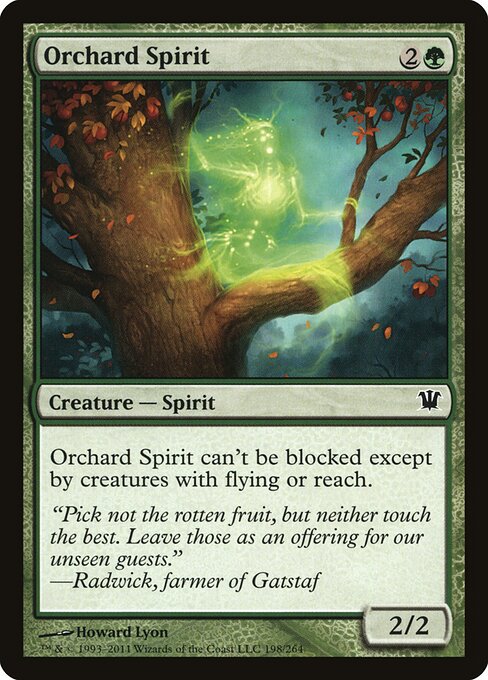 Innistrad - 198 - Orchard Spirit - Common