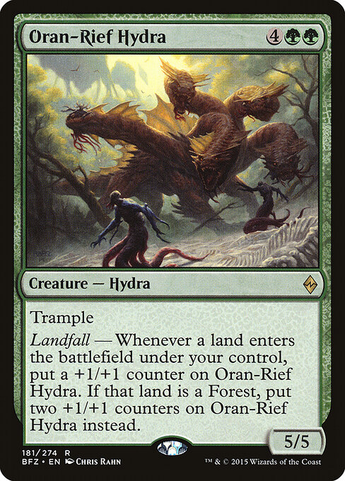 Battle for Zendikar - 181 - Oran-Rief Hydra - Rare