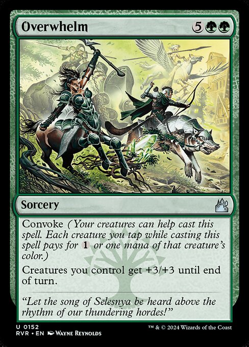 Ravnica Remastered - 152 - Overwhelm - Uncommon