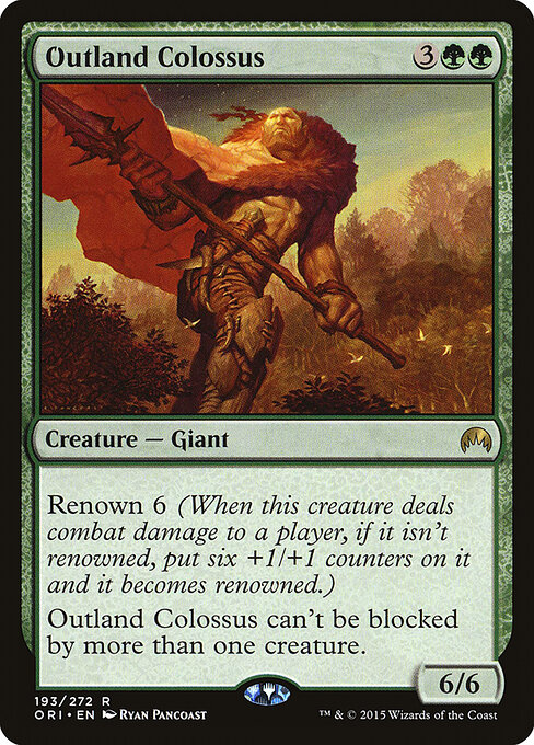 Magic Origins - 193 - Outland Colossus - Rare