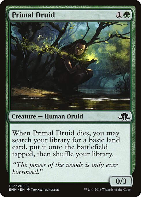 Eldritch Moon - 167 - Primal Druid - Common