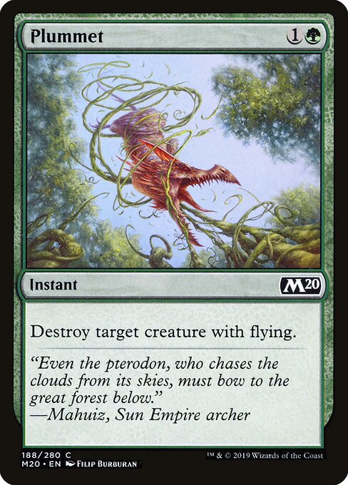 Core Set 2020 - 188 - Plummet - Common