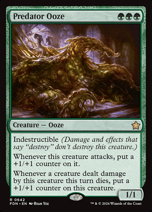 Foundations - 642 - Predator Ooze - Rare