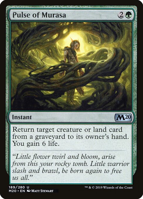 Core Set 2020 - 189 - Pulse of Murasa - Uncommon