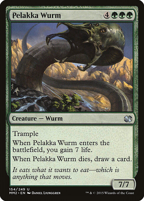 Modern Masters 2015 - 154 - Pelakka Wurm - Uncommon
