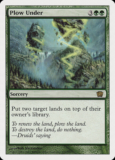 Eighth Edition - 272 - Plow Under - Rare