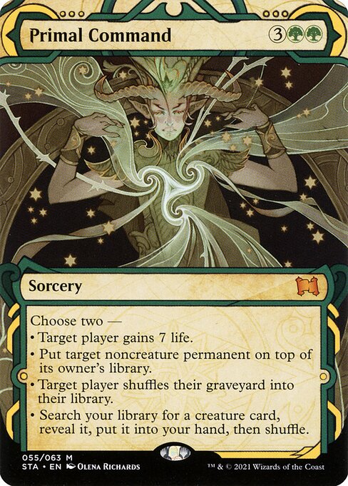 Strixhaven Mystical Archive - 55 - Primal Command - Mythic