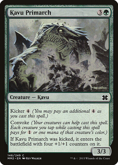 Modern Masters 2015 - 146 - Kavu Primarch - Common