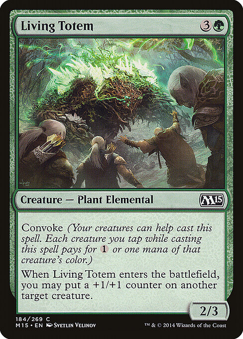 Magic 2015 - 184 - Living Totem - Common