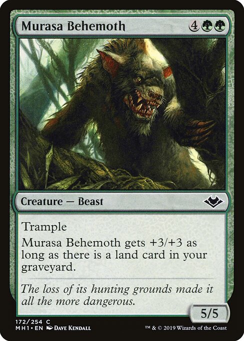 Modern Horizons - 172 - Murasa Behemoth - Common