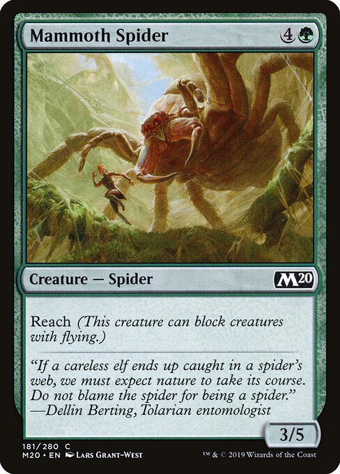 Core Set 2020 - 181 - Mammoth Spider - Common