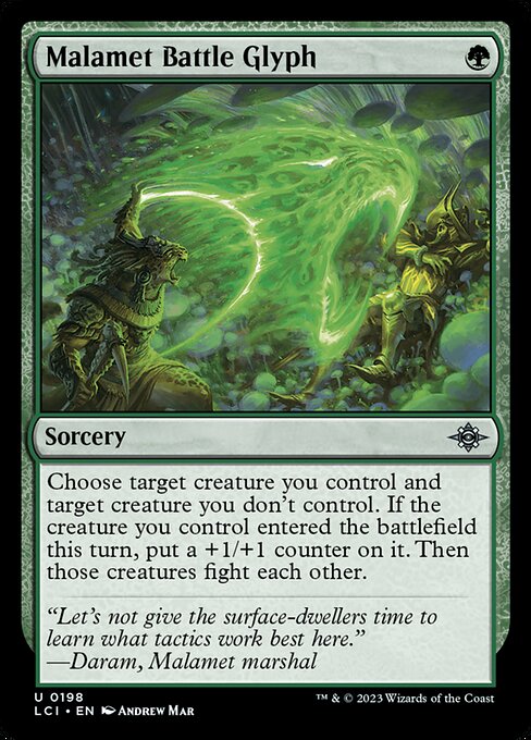 The Lost Caverns of Ixalan - 198 - Malamet Battle Glyph - Uncommon