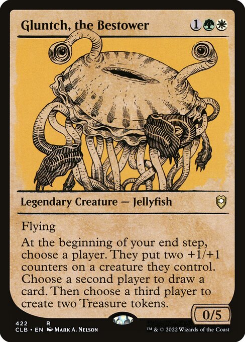 Commander Legends: Battle for Baldur's Gate - 422 - Gluntch, the Bestower - Rare