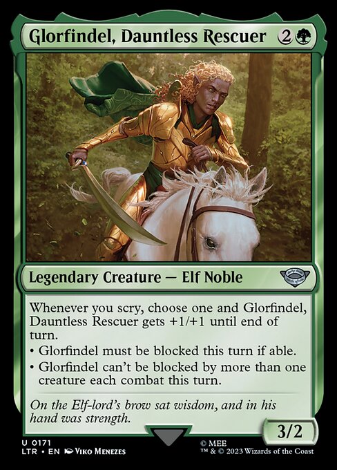 The Lord of the Rings: Tales of Middle-earth - 171 - Glorfindel, Dauntless Rescuer - Uncommon