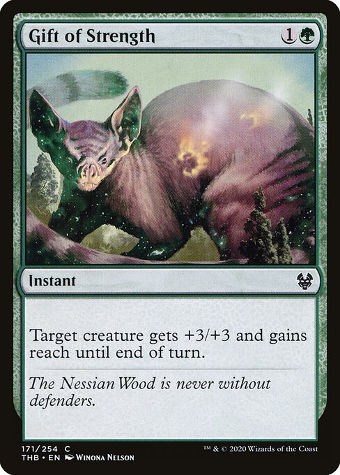 Theros Beyond Death - 171 - Gift of Strength - Common