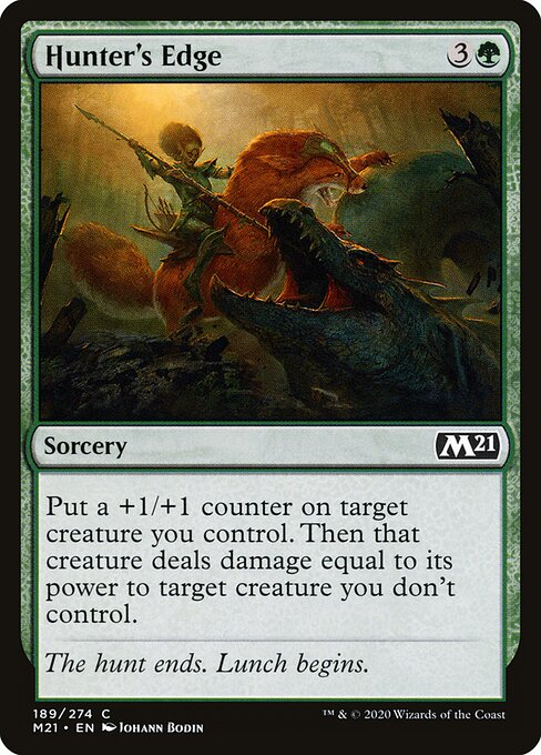 Core Set 2021 - 189 - Hunter's Edge - Common