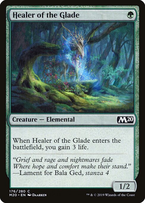 Core Set 2020 - 176 - Healer of the Glade - Common