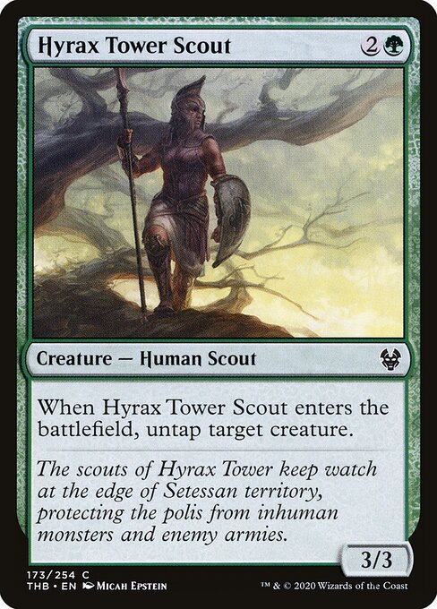 Theros Beyond Death - 173 - Hyrax Tower Scout - Common