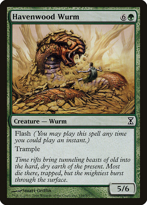Time Spiral - 199 - Havenwood Wurm - Common