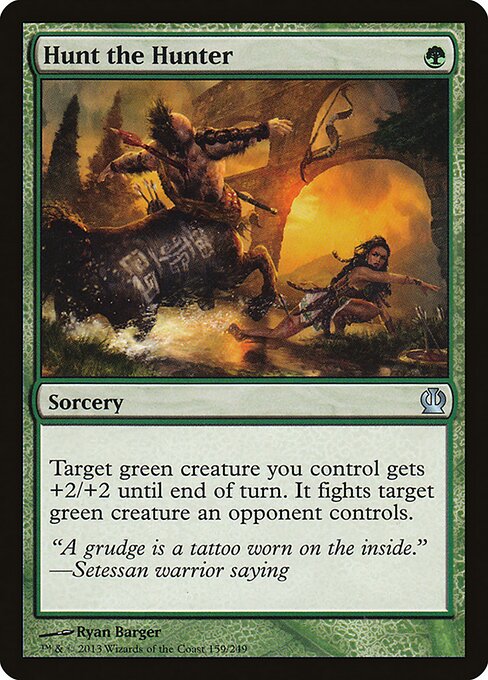 Theros - 159 - Hunt the Hunter - Uncommon