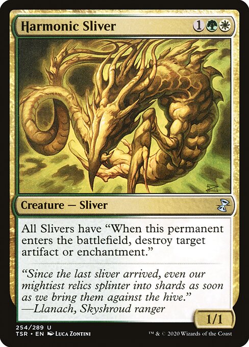 Time Spiral Remastered - 254 - Harmonic Sliver - Uncommon