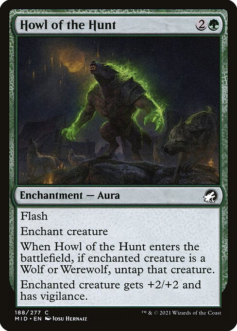 Innistrad: Midnight Hunt - 188 - Howl of the Hunt - Common
