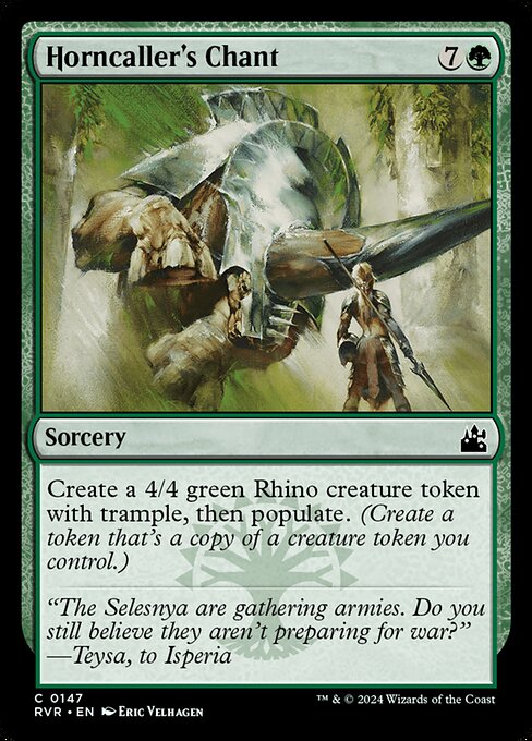 Ravnica Remastered - 147 - Horncaller's Chant - Common