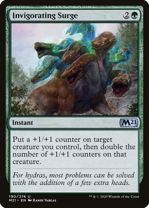 Core Set 2021 - 190 - Invigorating Surge - Uncommon