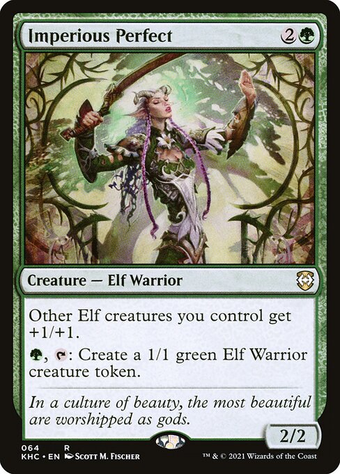 Kaldheim Commander - 64 - Imperious Perfect - Rare