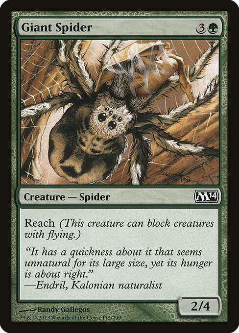 Magic 2014 - 175 - Giant Spider - Common