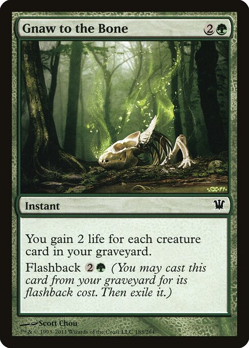 Innistrad - 183 - Gnaw to the Bone - Common