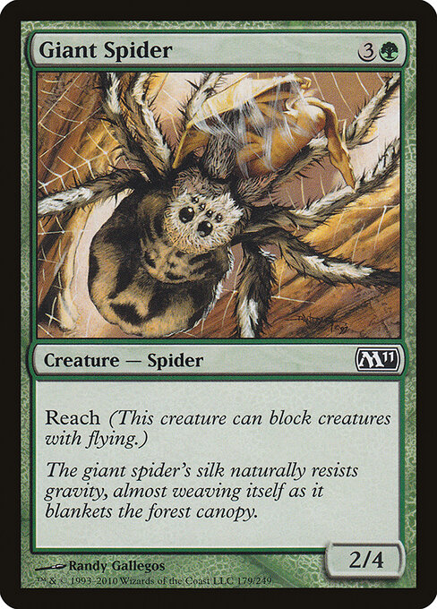 Magic 2011 - 179 - Giant Spider - Common