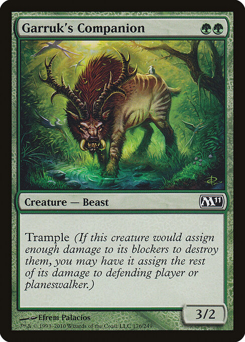 Magic 2011 - 176 - Garruk's Companion - Common