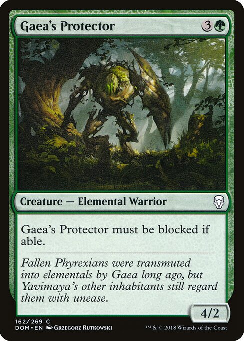 Dominaria - 162 - Gaea's Protector - Common
