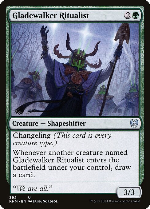 Kaldheim - 392 - Gladewalker Ritualist - Uncommon