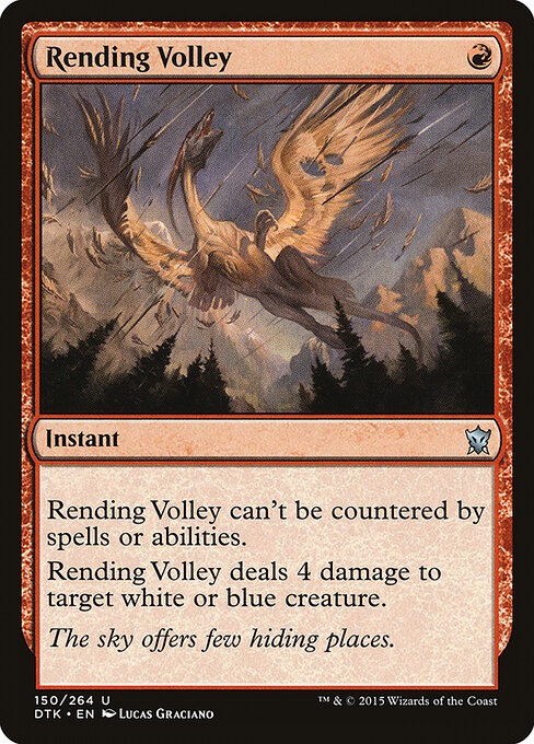 Dragons of Tarkir - 150 - Rending Volley - Uncommon
