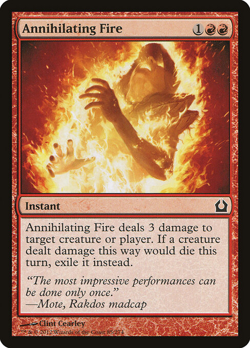 Return to Ravnica - 85 - Annihilating Fire - Common