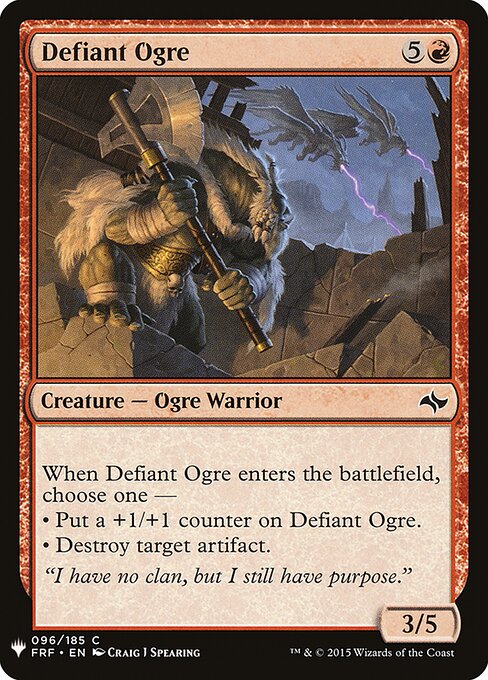 The List - FRF-96 - Defiant Ogre - Common