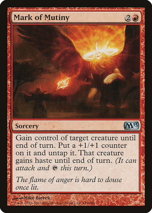 Magic 2013 - 141 - Mark of Mutiny - Uncommon