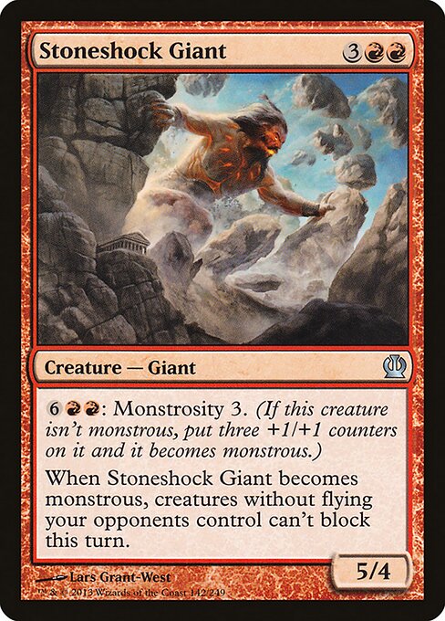 Theros - 142 - Stoneshock Giant - Uncommon