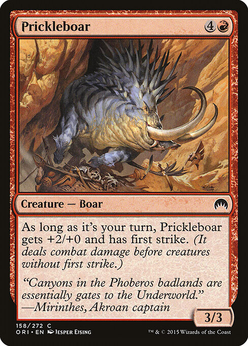 Magic Origins - 158 - Prickleboar - Common