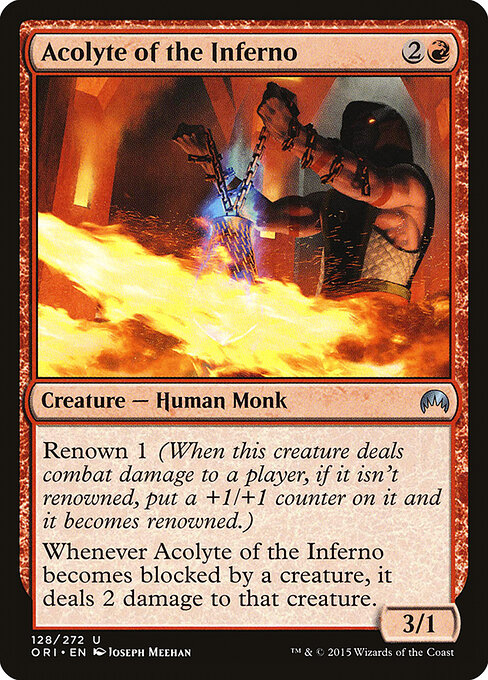 Magic Origins - 128 - Acolyte of the Inferno - Uncommon