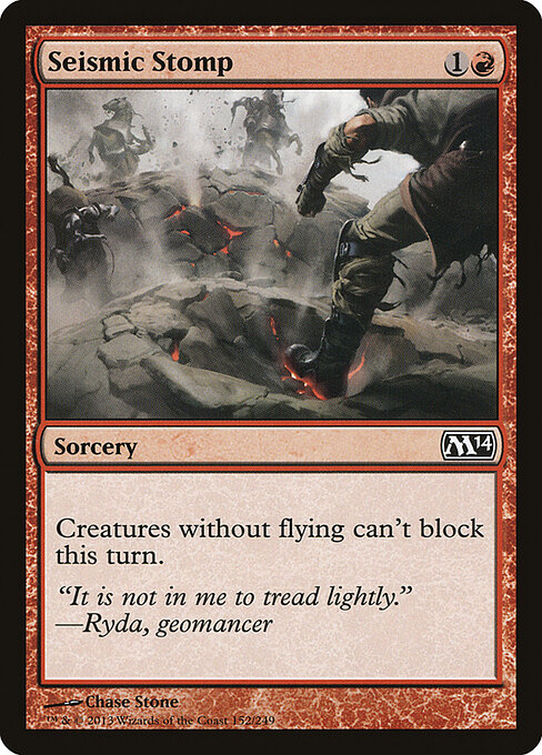 Magic 2014 - 152 - Seismic Stomp - Common