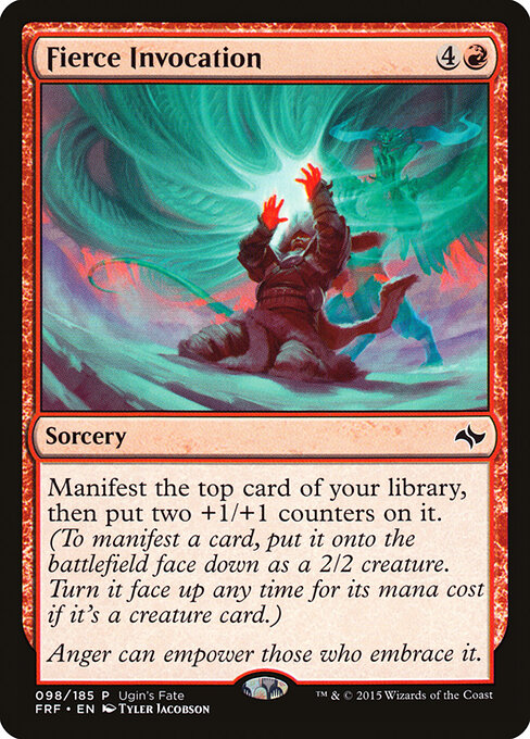 Ugin's Fate - 98 - Fierce Invocation - Common