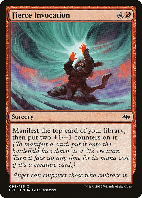 Fate Reforged - 98 - Fierce Invocation - Common