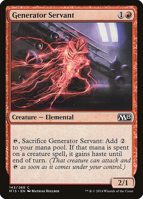 Magic 2015 - 143 - Generator Servant - Common