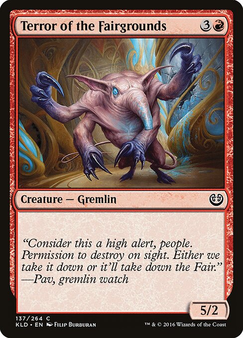 Kaladesh - 137 - Terror of the Fairgrounds - Common