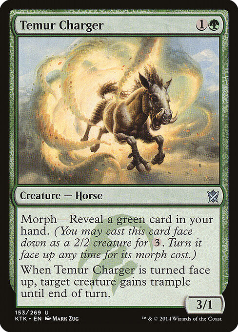 Khans of Tarkir - 153 - Temur Charger - Uncommon